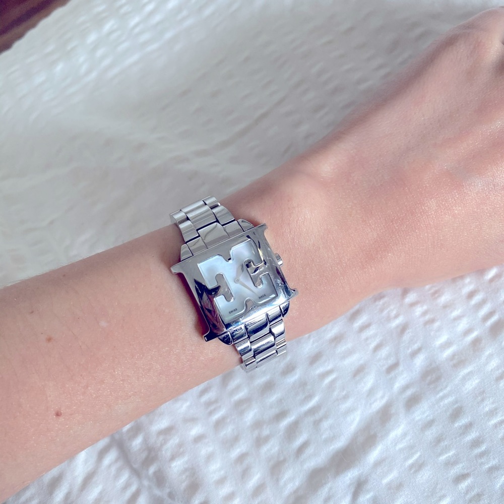 ESCADA Estelle Watch — Silver & Mother of Pearl